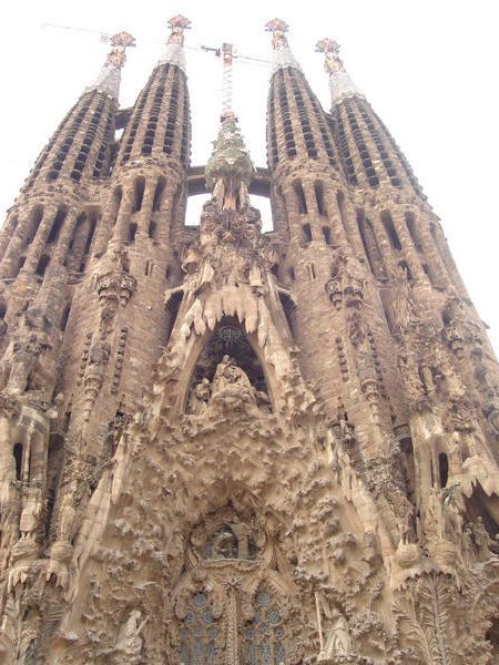 The Sagrada Familia cathedral