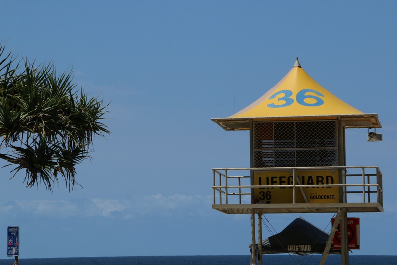 Lifeguard hut