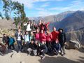 Colca Canyon Hike - our group - we all made it !