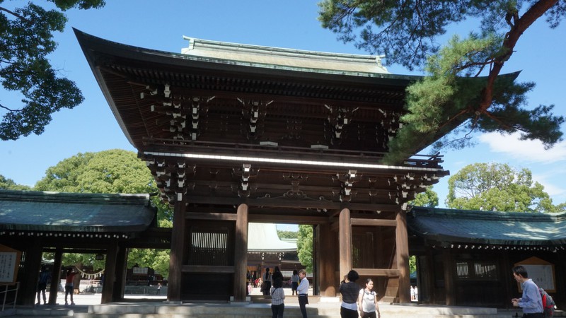 Meiji Jingu Eingang