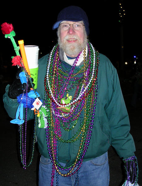 George at Mardi Gras