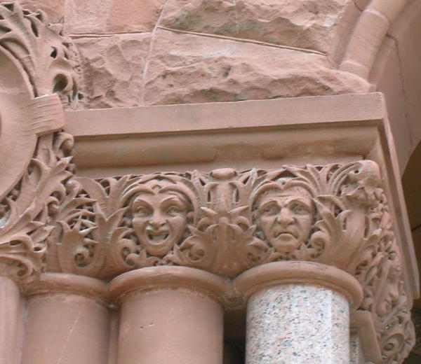 Some faces of the Ellis County Courthouse