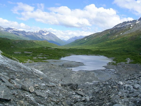 View from Worthington Glacier