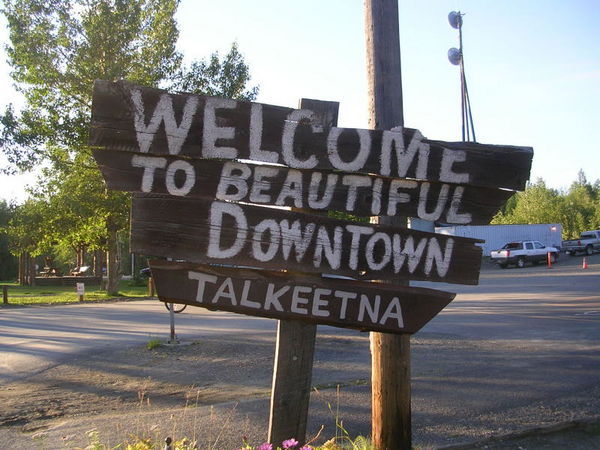 Talkeetna sign