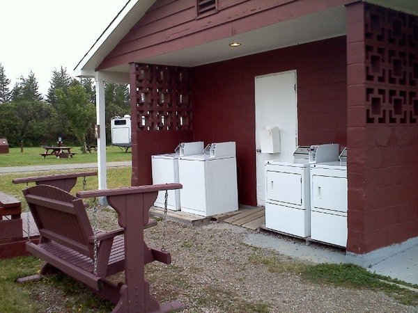 Laundry at the campground