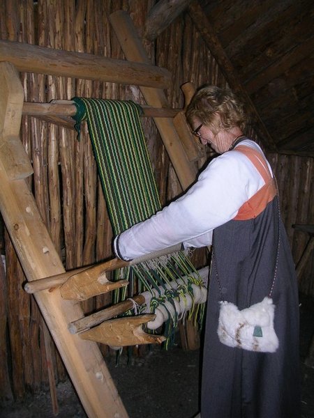 Loom in Norse Village