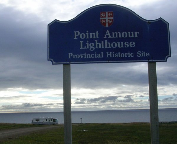 RV at Point Amour