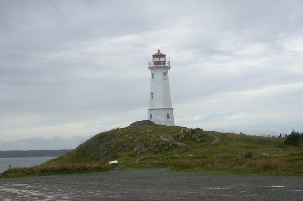The current Louisbourg lighthouse