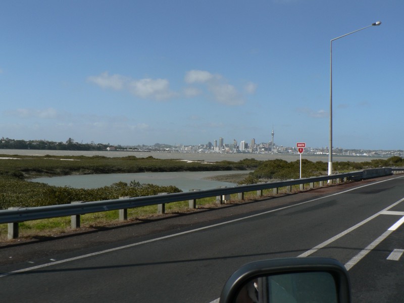 Auckland view from Auckland bridge