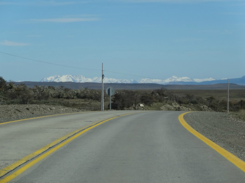 The road to Puerto Natales