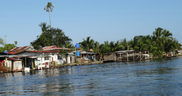 Bocas del Toro, where people live on stilts