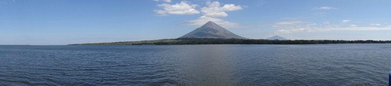Ometepe Island from Lake Nicaragua