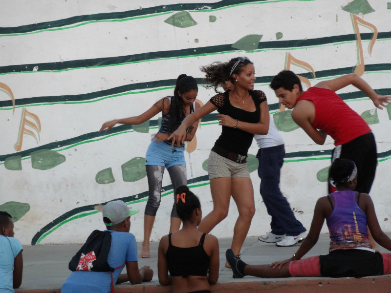 Dancing in Trinidad