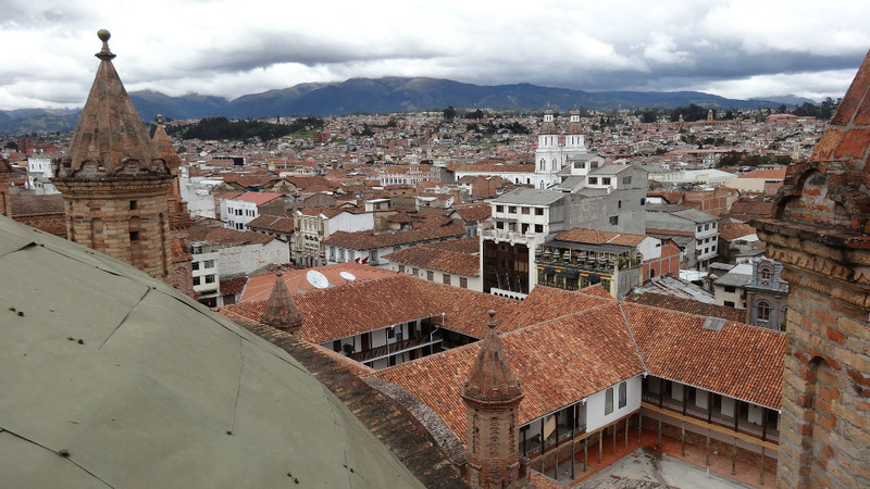 Cuenca from atop the Cathedral