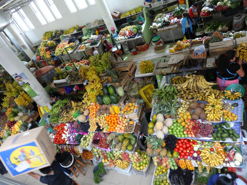Cuenca fruit market