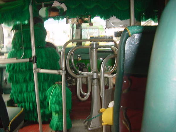 A Colombian bus decorated