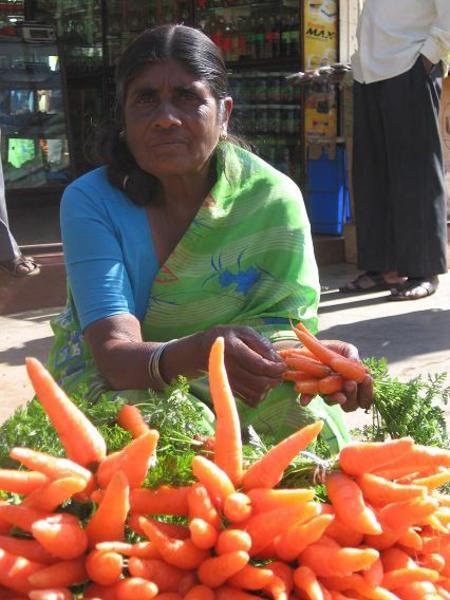 La vendeuse de carottes