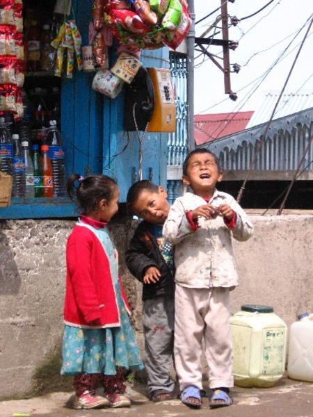 Visages d'enfants III -Darjeeling-