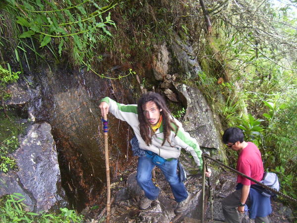 montee du Huayna Picchu