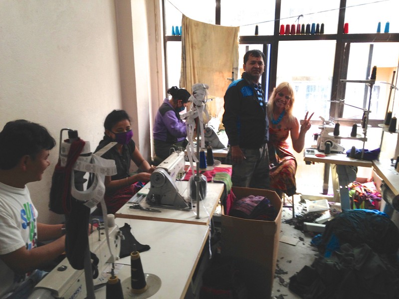 clothing factory seamstresses