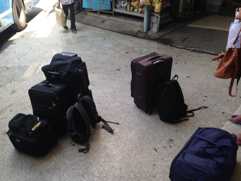 our luggage