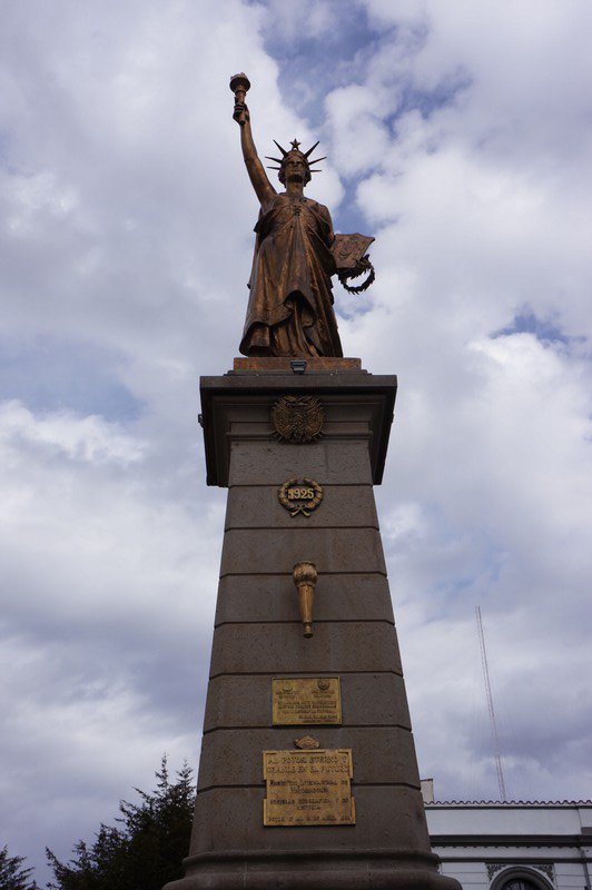 Statue de la liberté locale