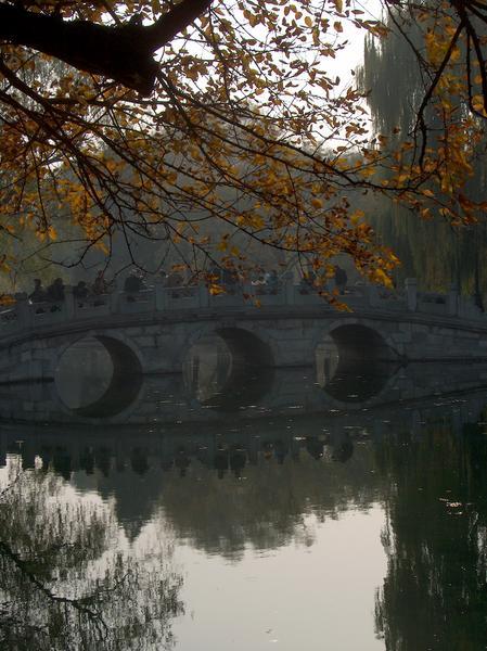 Lake and Bridge at Beijing University