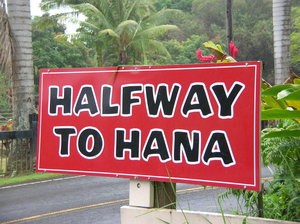 Banana bread stop, Halfway point on jungle road