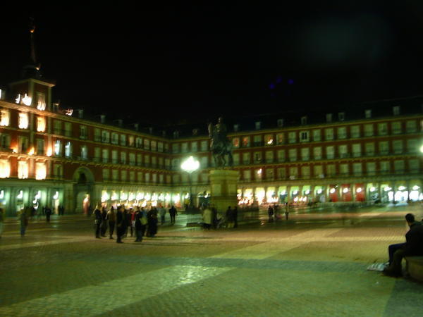 Night View of Main Square