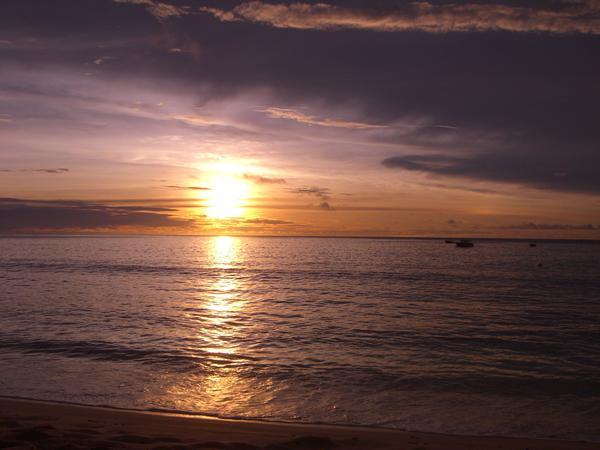 Sunset in Fiji