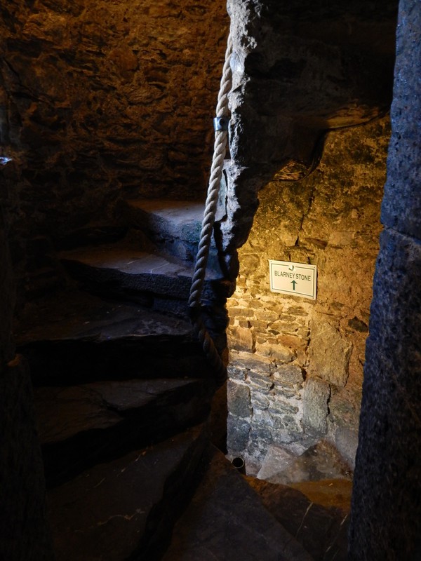 Stairs to the Blarney Stone
