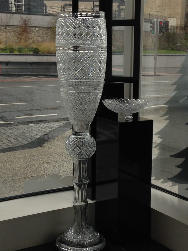 Giant Crystal Vase