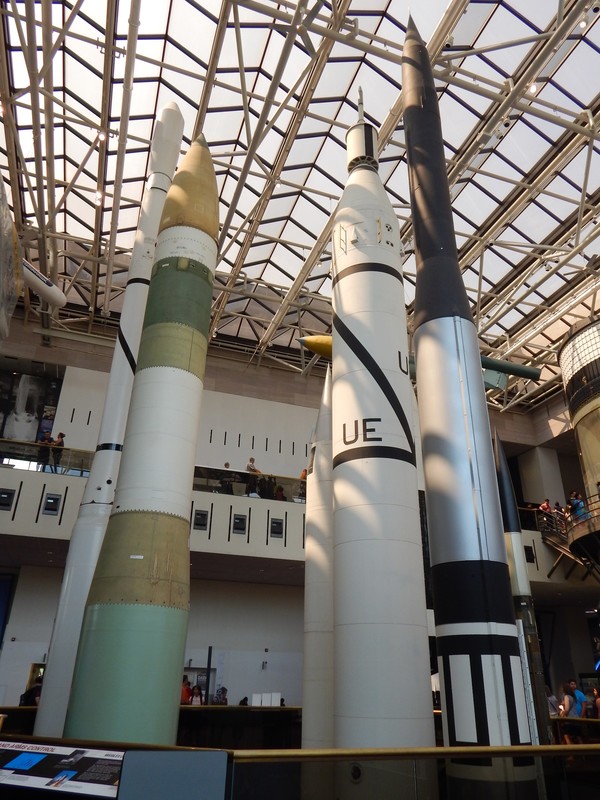Missiles in the National Air and Space Museum