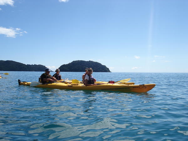 Kayaking in Abel Tasman 