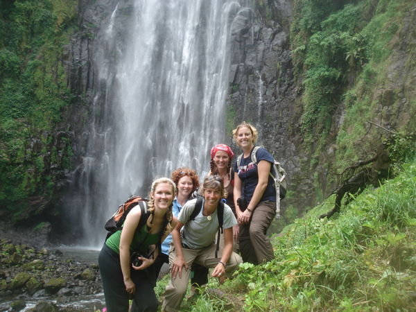 The Mnambe Waterfall