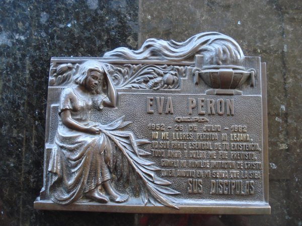 Evita' last resting place