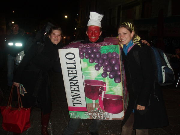 Wine box Costume.