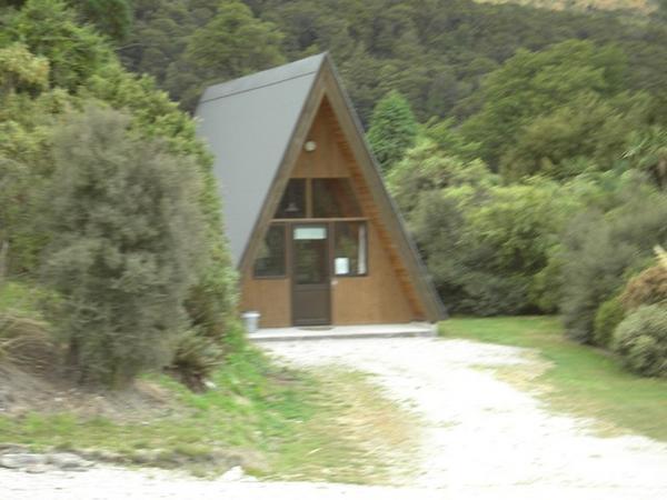 Triangular hut