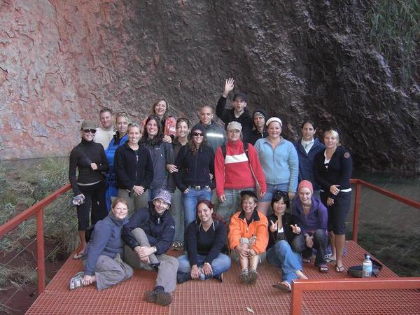 Groovy Grape Group at Uluru