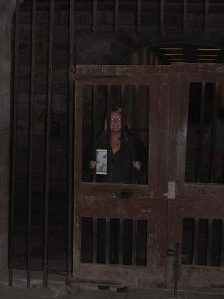 Deb at Separatist Prison Port Arthur