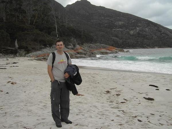 Mike at wineglass bay