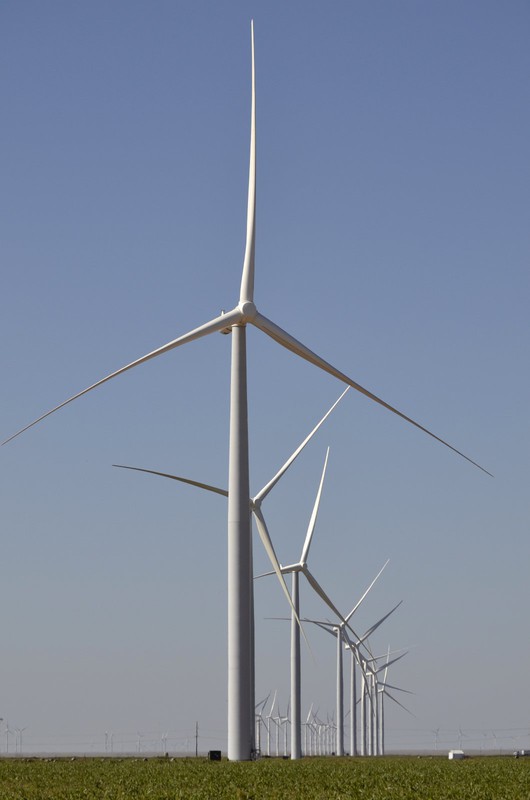Wind Turbines near Vega, NM