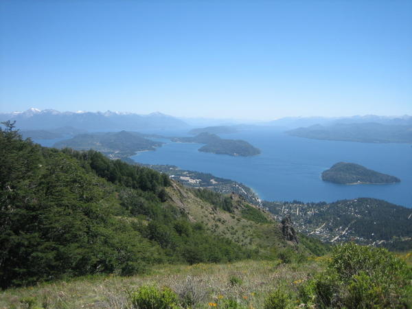 Aussicht auf den Lago Nahuel Huapi