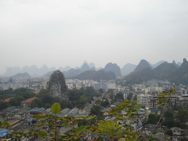 Over looking Guilin