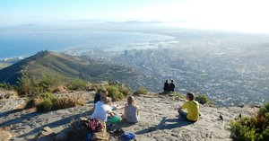 Breakfast on the top of the Lion's Head