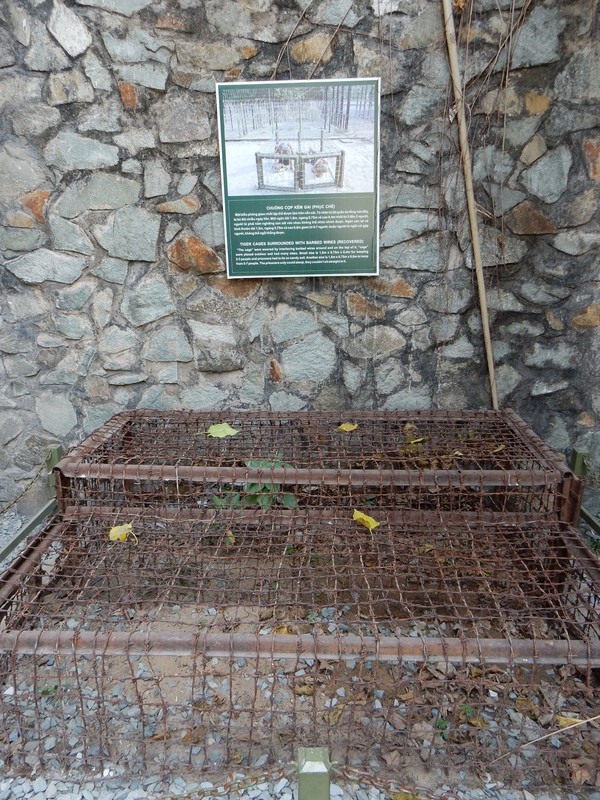 War Remnants musuem - Tiger cage