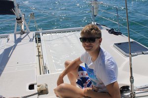 Sailing to the Great Barrier Reef