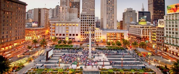 Union Square in San Franscico 
