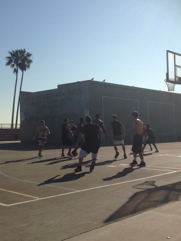 Basketball at Venice Beach