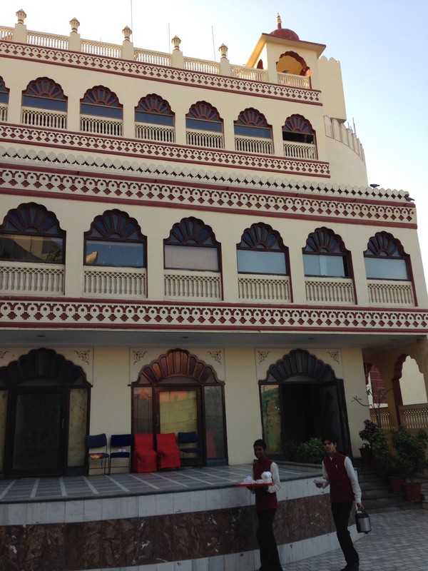 Our hotel in Jaipur